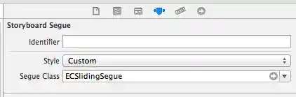 Sliding Segue Attributes Inspector