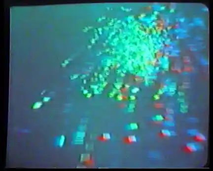 VLC screenshot of original interlaced video