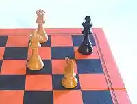 checkmate, the objective of a chess game