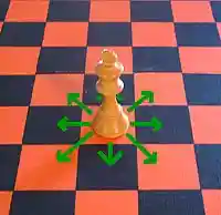 the move of the chess king