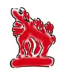the bishop 'teme' or camel of shatar (Mongolian chess)