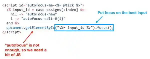 Maintaining autofocus using a script
