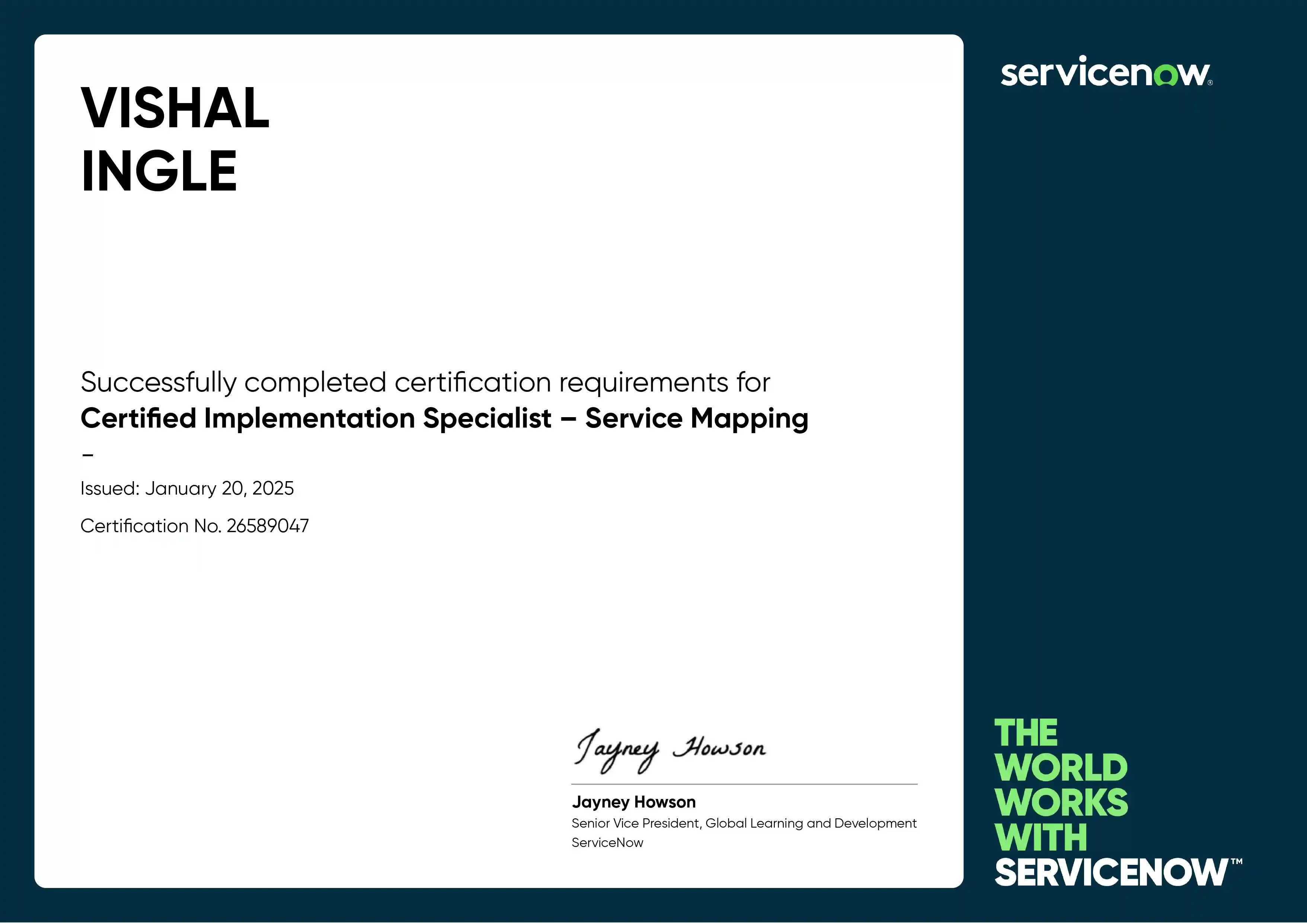 CIS - Service Mapping