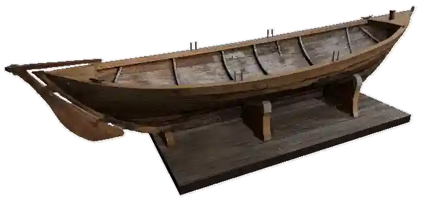 3D boat model
