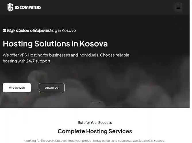 The website screenshot for http://rscomputers-ks.com