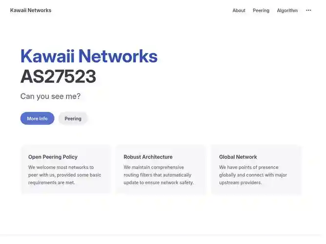 The website screenshot for https://net.projectk.org/