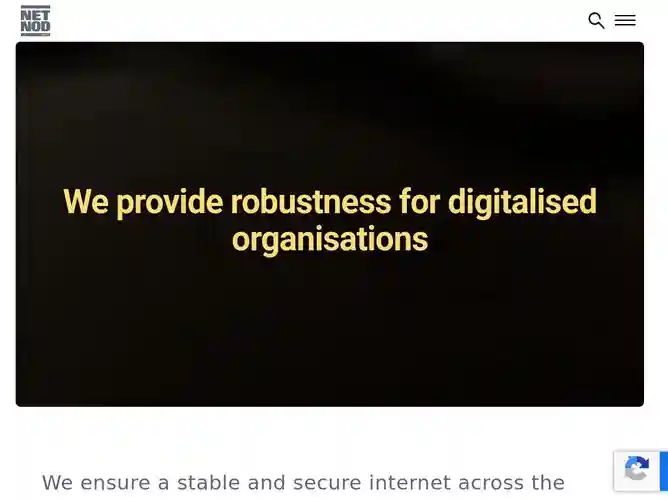 The website screenshot for https://netnod.se/