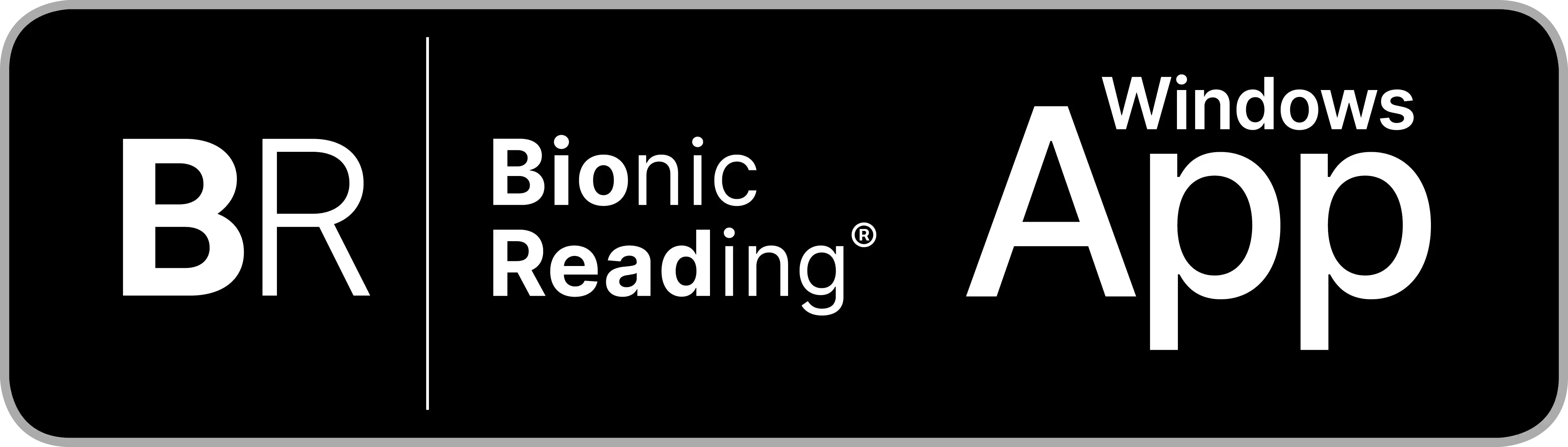 Bionic Reading® Windows App