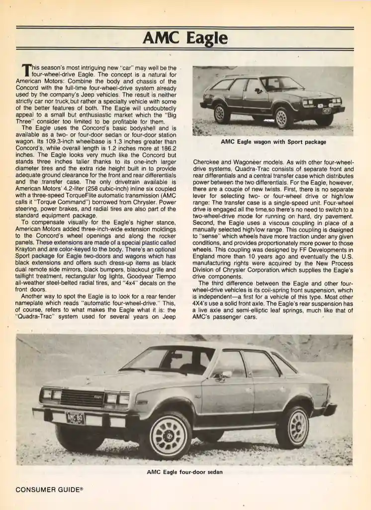 1980 AMC Eagle Review