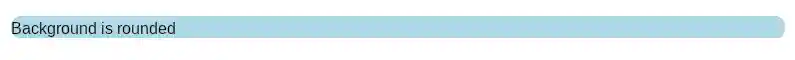 Figure 1: Example of a rounded background.