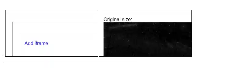 Figure 6: Rendering of nested iframes.