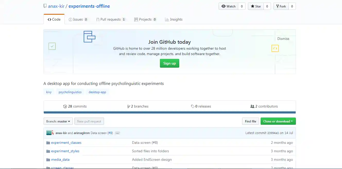 Портфолио выполненных проектов на GitHub