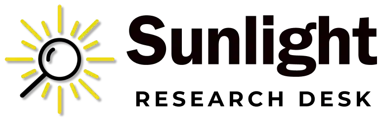 Sunlight Research Desk