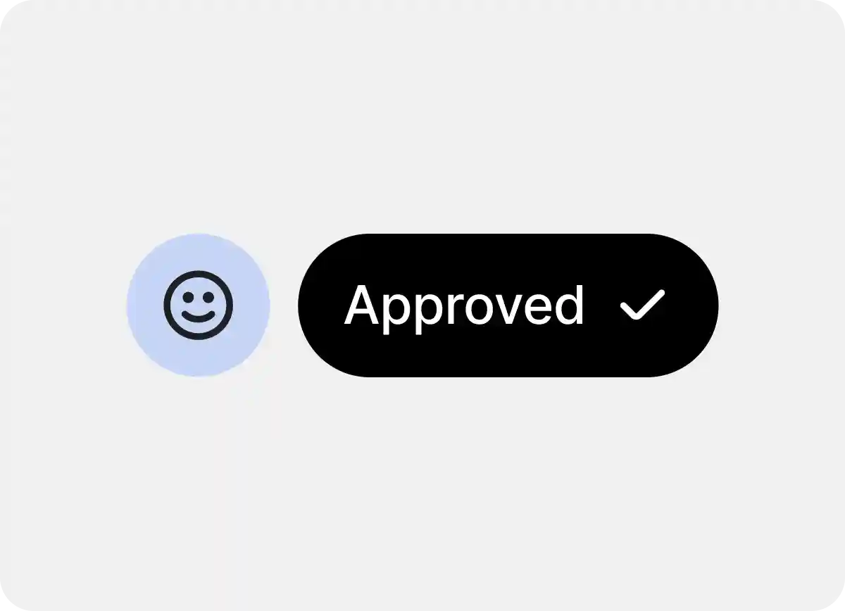 Example of a button from the FlowMapp service interface