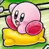 Kirby riding the Compact Star in Find Kirby!! Big Gathering at the Party! (Air Ride Race)