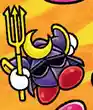 Trident Knight in the book Find Kirby!!