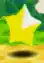 A Dropped Star in Kirby 64: The Crystal Shards