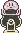 Keychain of Kirby inside a Fuse Cannon from Kirby: Triple Deluxe