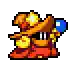 Animated sprite walking from Kirby Super Star Ultra (as a helper)