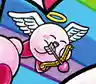 Cupid Kirby in Find Kirby!! (World of Clouds)
