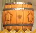 A wooden barrel from Kirby Star Allies