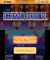 The Game Over Screen in Dedede's Drum Dash Deluxe.