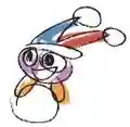 Doodle of Marx drawn by Kirby from Kirby Art & Style Collection