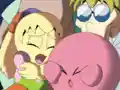 Tiff and Kirby shudder over the cartoon.