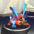 Leo's idle animation from Kirby Air Riders