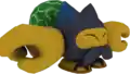 Data-rendered model from Super Smash Bros. for Wii U, with his hands at maximum size