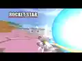 The Rocket Star as seen in the City Trial ending.
