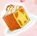Star Block honey toast in Kirby: The Strange Sweets Island