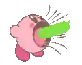 LINE animated sticker from "Kirby's Puffball Sticker Set"