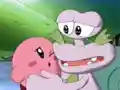Escargoon attempts to apologize to Kirby in the events of Escar-Gone