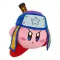 Ninja Kirby plushie, manufactured by San-ei