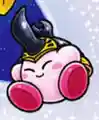 Beetle Kirby in Find Kirby!! (Outer Space)