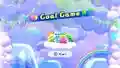 The start of the Goal Game in Kirby Star Allies