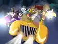 King Dedede makes friends with Fang and his bikers.