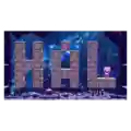 Story Mode credits picture from Kirby Star Allies, featuring Kirby in a HAL Room