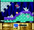 Kirby using the Jet ability in Kirby Super Star