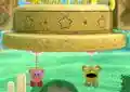 Two pull switches are attached to a big plug in Kirby Star Allies