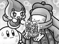 Elline is overjoyed seeing Claycia's art.