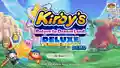 Title screen for the Kirby's Return to Dream Land Deluxe demo