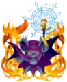 Artwork of Dark Daroach from Kirby: Squeak Squad