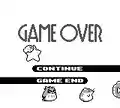 The Continue screen.