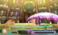 Paintra DX using her spinning brush attack