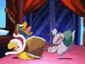 Escargoon taking advantage of an opportunity to get revenge on King Dedede