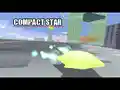 The Compact Star as seen in the City Trial ending in Kirby Air Ride
