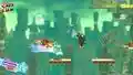 Flying through open areas guarded by precariously-placed Shotzos