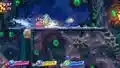 Kirby's team makes haste toward the floor-embedded cannon.
